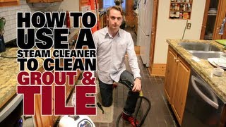 How to Steam Clean Grout amp Tile  Dupray [upl. by Aislehc]