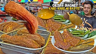 Patok na CRISPY BAGNET sa quotKAREKARE ni BASTEquot Made in TONDO Manila [upl. by Allevon]