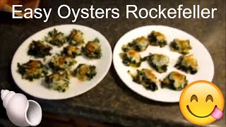 This is HOW WE DO IT Oysters Rockefeller Recipe SIMPLE COOKING [upl. by Mita]