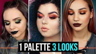 1 PALETTE 3 LOOKS  Makeup Tutorial deutsch  Anastasia Beverly Hills Subculture Palette [upl. by Eihcir]