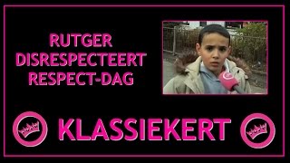 Rutger disrespecteert respectdag [upl. by Grof]