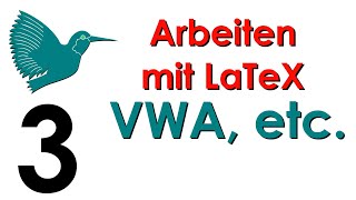 LaTeXTutorial für VWA amp andere Arbeiten  Seiten formatieren Seitenzahlen etc  Folge 3 [upl. by Azriel42]