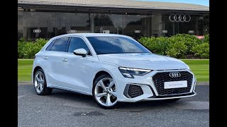 Approved Used Audi A3 Sportback S line  Carlisle Audi [upl. by Blanchette693]