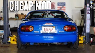 The CHEAPEST Modification for your Miata [upl. by Nuahsor18]