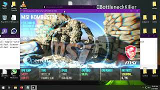 How to use Msi Afterburner  Kombustor for gpu  vram overclock sample [upl. by Corron43]