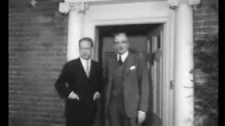 Dag Hammarskjöld quick stop in London en route to China 1954 [upl. by Edeline911]