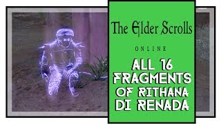 The Elder Scrolls Online Elsweyr All Fragments Locations Mural Mender Achievement [upl. by Sivrep]