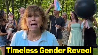 Timeless Triplet Gender Reveal Reactions 😲 [upl. by Neraa]