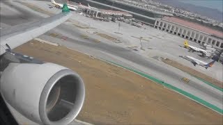 Aer Lingus Airbus A330302 Take Off from Malaga [upl. by Keavy]