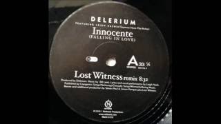 Delerium feat Leigh Nash  Innocente Falling In Love Lost Witness Remix [upl. by Dnalyar]