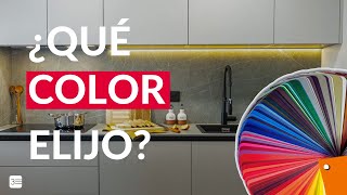 ¿De qué color pinto mi cocina  CONSEJOS de experta en diseño [upl. by Krissy]