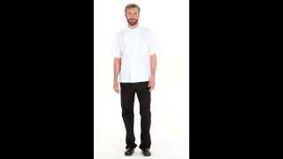 JULIUS White Short Sleeve Chef Jacket  Bragard UK [upl. by Wooster]