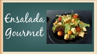 Como hacer ensalada gourmet [upl. by Seebeck869]