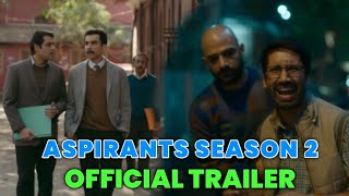 Aspirants Season 2  Official Trailer  TVF Aspirants Season 2  UPSC Aspirants  Prime Amazon [upl. by Dyrraj]