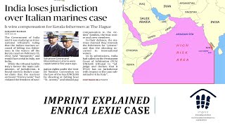 IMPRINT Explained Enrica Lexie Case [upl. by Khalid]