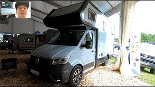 Volkswagen VW Autark Crafter XL 01 4x4 RV Camper Van by Woelcke walkaround and interior K0331 [upl. by Schaeffer107]