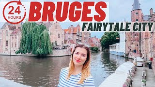 ULTIMATE 24 hours in BRUGES vlog [upl. by Synn]