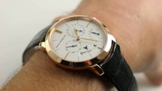 GirardPerregaux 1966 Equation of Time Annual Calendar 4953852131BK6A Watch Review [upl. by Artined]