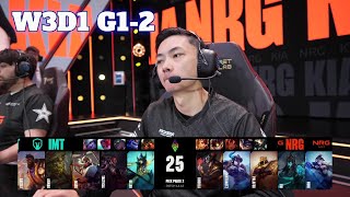 IMT vs NRG  Game 2  Week 3 Day 1 S14 LCS Summer 2024  Immortals vs NRG G2 W3D1 Full Game [upl. by Kirima677]