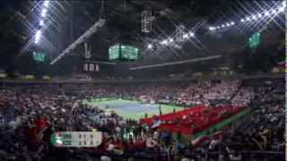 Highlights  Dusan Lajovic SRB v Radek Stepanek CZE [upl. by Mylander]