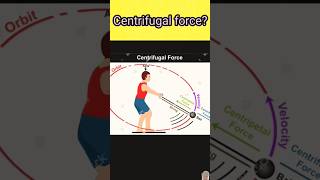 Centripetal And Centrifugal Force shorts physics viralvideo centrifugal [upl. by Ralip]