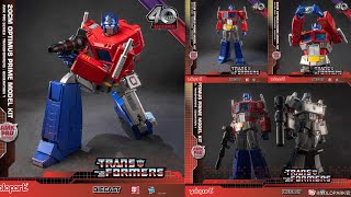 Yolopark AMK Pro Series G1 Optimus Prime Model Kit Images  Yellowing Small Rant About Shills [upl. by Liberati]