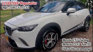 Venta de automóvil Mazda CX3 Touring Modelo 2017 [upl. by Welby266]