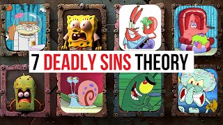 SpongeBob amp The Seven Deadly Sins Theory Explained  Unexplained [upl. by Yhtomit]