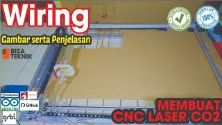 Membuat CNC LASER CO2 Dengan AcroCNC  Wiring [upl. by Etirugram]