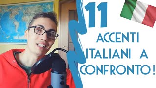 An analysis of 11 accents in Italian  IT  ITEN subs [upl. by Puff]