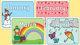 Preschool Circle Time Morning Routine  Warmup songs Days of Week and Months of Year Songs [upl. by Abisia]