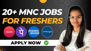 Top MNC Jobs for Fresh Graduates Where to Begin Your Career  Jobs for freshers  Data Analyst jobs [upl. by Khalin169]