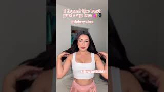 So comfortable pushup bra for youDannah Rangel  Dobreva® Push Up Bra Review [upl. by Karlens810]