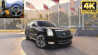 CADILLAC ESCALADE  The Crew Motorfest  LOGITECH G29 DRIVING [upl. by Fin]