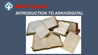 Introduction to ArkivDigital [upl. by Asiak134]