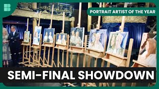 The Semifinal Showdown  Portrait Artist of the Year  Art Documentary [upl. by Tiduj]