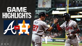 Braves vs Astros Game Highlights 41724  MLB Highlights [upl. by Philippa936]