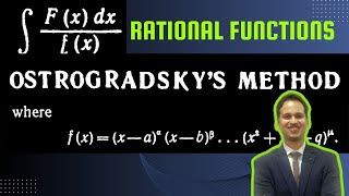 Mastering Ostrogradskys Method for Integrating Rational Proper fractions with repeated factors [upl. by Sikes]