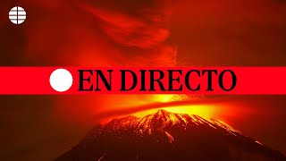 🔴 DIRECTO  Erupción del volcán Popocatepetl de México [upl. by Chloris]