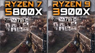 Ryzen 7 5800X vs Ryzen 9 3900X Benchmarks – 15 Tests 🔥 [upl. by Francois]