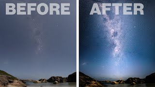 How to do astrophotography editing in Lightroom [upl. by Odlabso15]