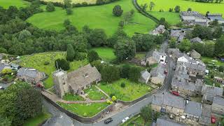 Ribble Valley aerial view [upl. by Ellinet]