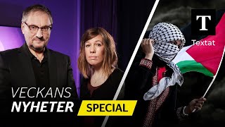 Hur kan Hamas massaker firas på svenska gator  Veckans nyheter special textat [upl. by Latreece946]