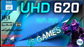 🔹Intel UHD 620 in 15 GAMES 20212022 [upl. by Flanigan]