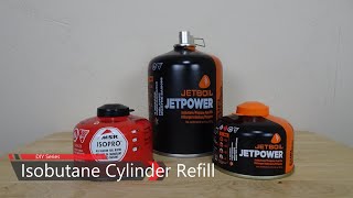 Isobutane Fuel Cylinder RefillBackpacking Fuel [upl. by Nnauol]