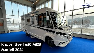 Knaus Live I 650 MEG Modell 2024 [upl. by Let]