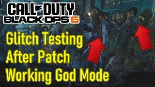 Black Ops 6 glitches test AFTER patch and NEW GOD MODE GLITCH skip liberty falls boss fight glitch [upl. by Ahpla]