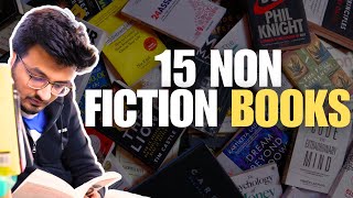 15 Amazing Non Fiction Books summarized in one minute or less 🎯 [upl. by Letty]