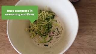 Smoked cod risotto with courgette spaghetti fries [upl. by Nevets]