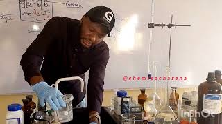 Electrolysis of Conc NaCl Brine solution Experiment ‎Chemteacherphil education [upl. by Ecinereb]